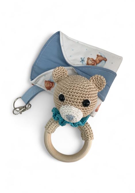 Sonaglio anello dentizione BOttega Artigiana Country Dreams | SONAGLIOTEDDY TURCHESE